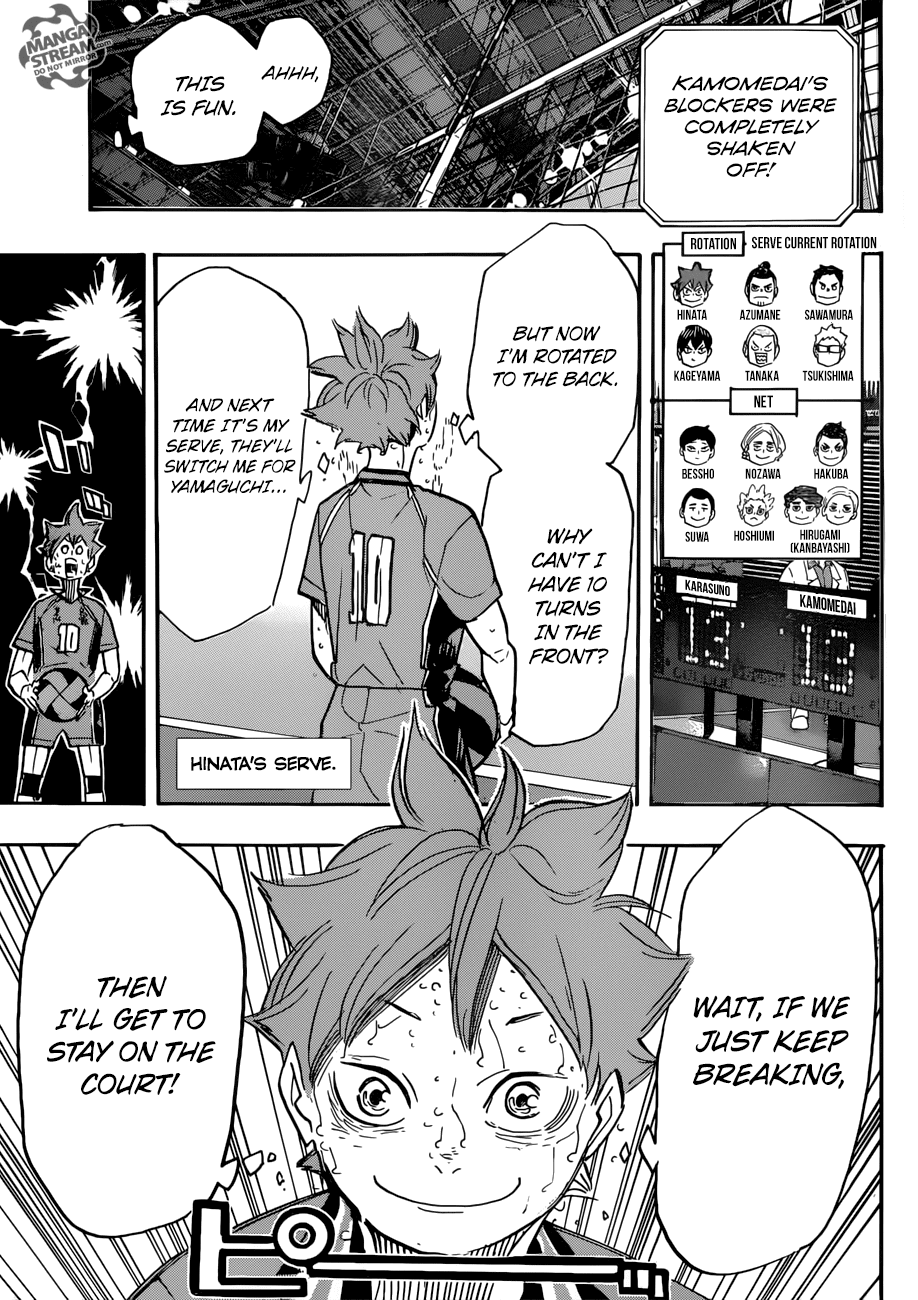 Haikyuu!!, Chapter 364 image 03
